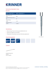 KSF U 60x730-71